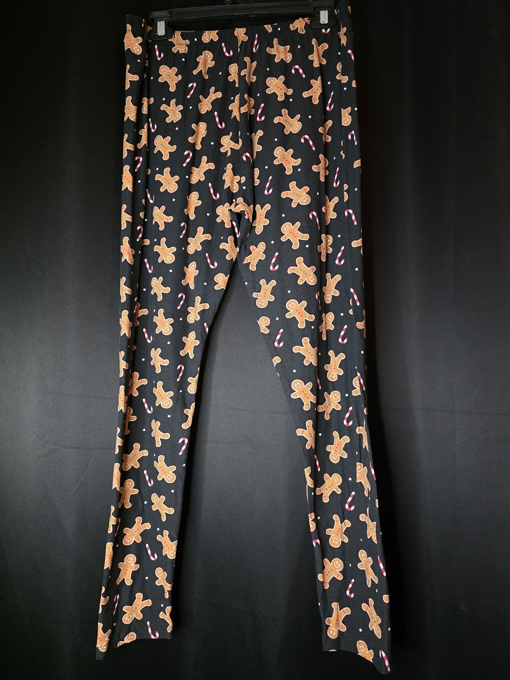 Bobbie Brooks 2X Soft Thin Gingerbread Leggings